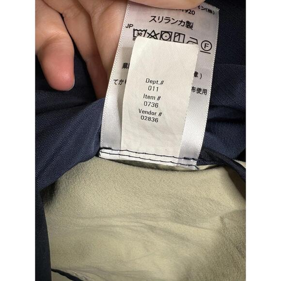 Eddie Bauer Jacket Womens 18 Travex Safari Gardening Zip Pockets Button Front - Picture 8 of 9